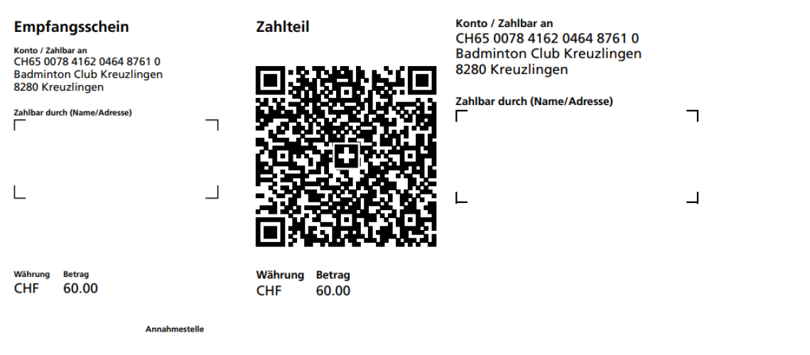 Rechnung QR